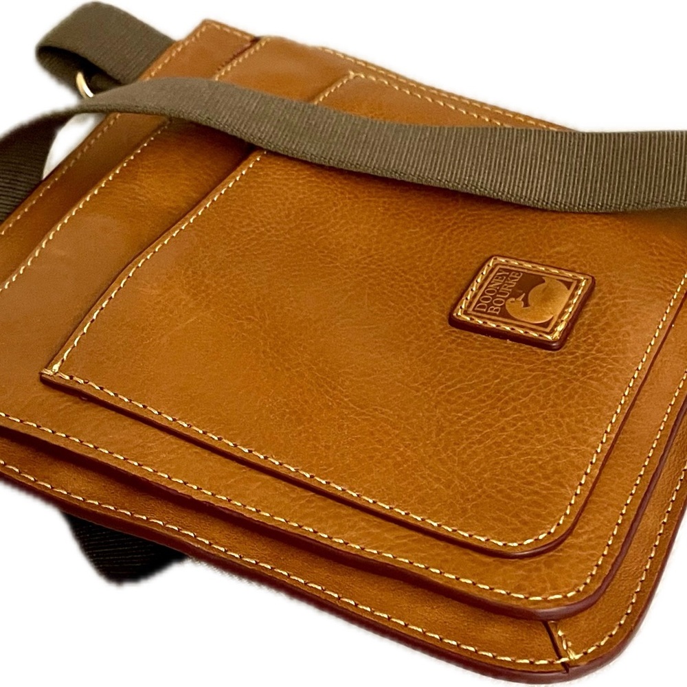 Dooney & Bourke Italian Florentine Leather Crossbody Bag - Picture 7 of 11
